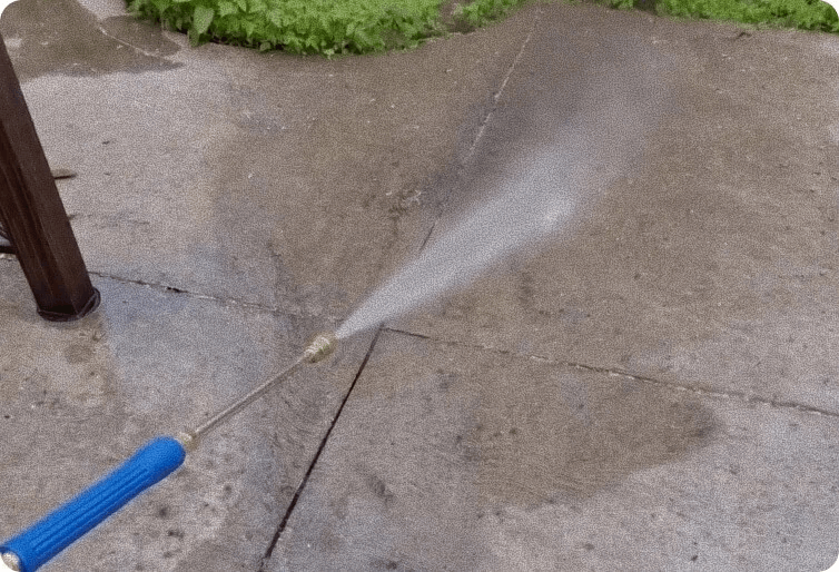 pressure washer testimonial Nina V.