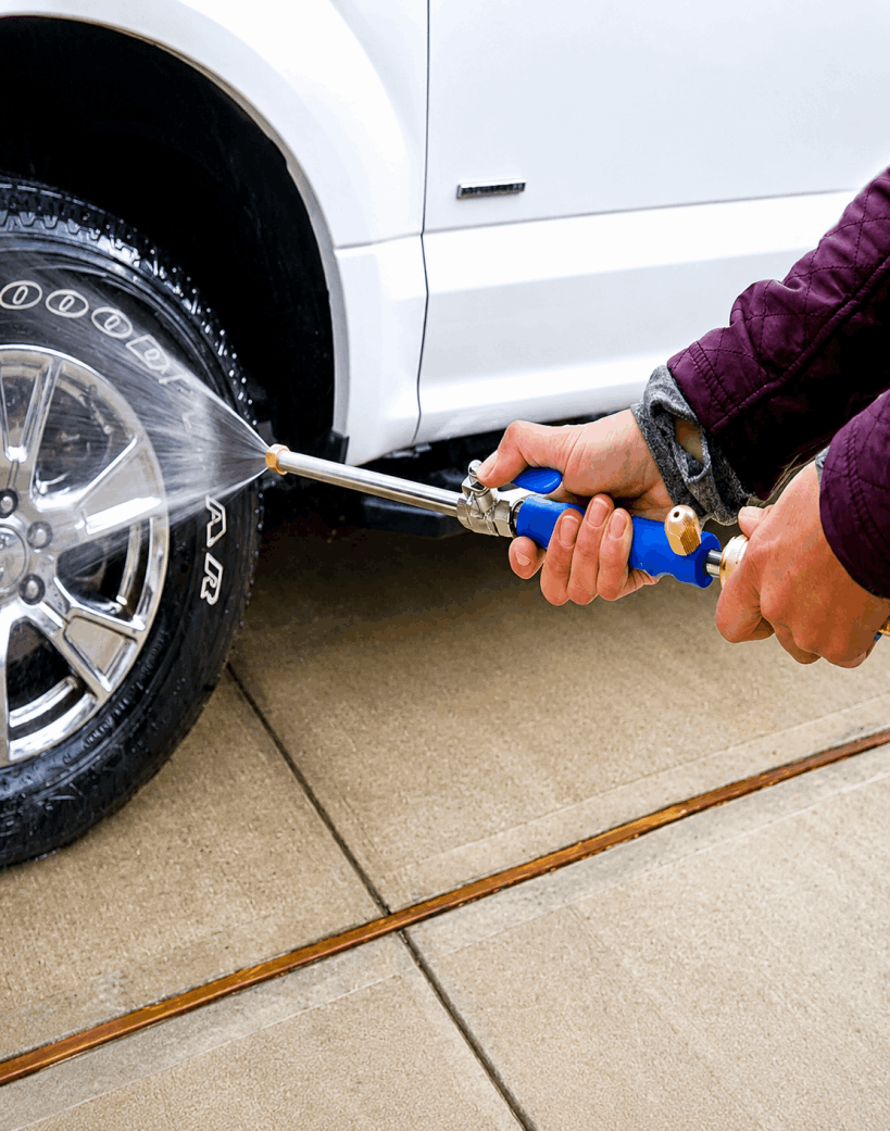 how to use maestro pressure washer